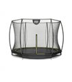 EXIT Trampoline Silhouette inground ø244cm avec filet de sécurité - noir