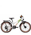 Vélo d'enfant 20 purces Mustang Trailchecker 20 Boy SL blanc/vert