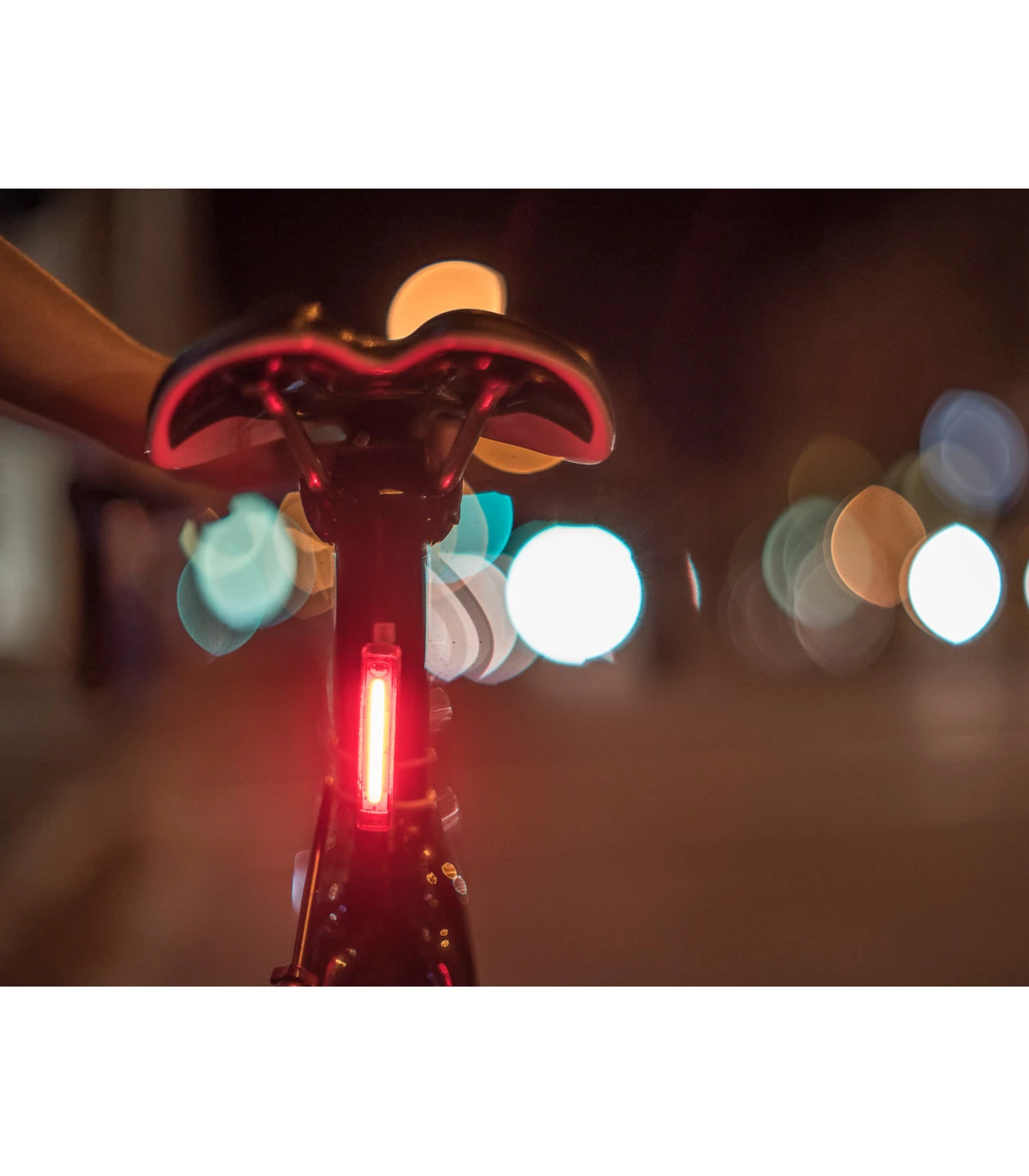 Velolicht Scooterlicht LED Knog Plus Free Hinten transparent