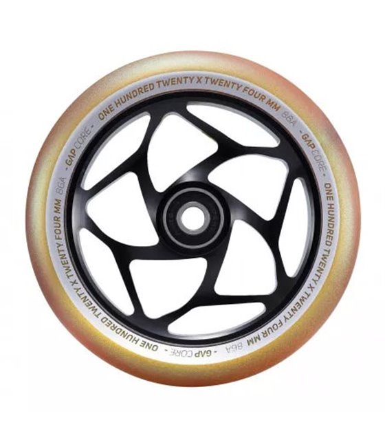 Stunt Scooter Wheel 120mm Blunt Gap Core gold