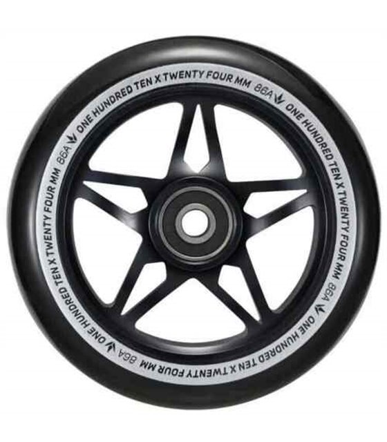 Ruota monopattino stunt 110mm Blunt S3 nero