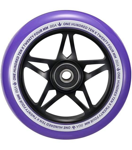 Ruota monopattino stunt 110mm Blunt S3 viola