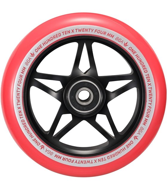 Roue de scooter stunt 110mm Blunt S3 rouge