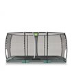 Floor trampoline EXIT Allure Premium floor trampoline 244x427cm - green