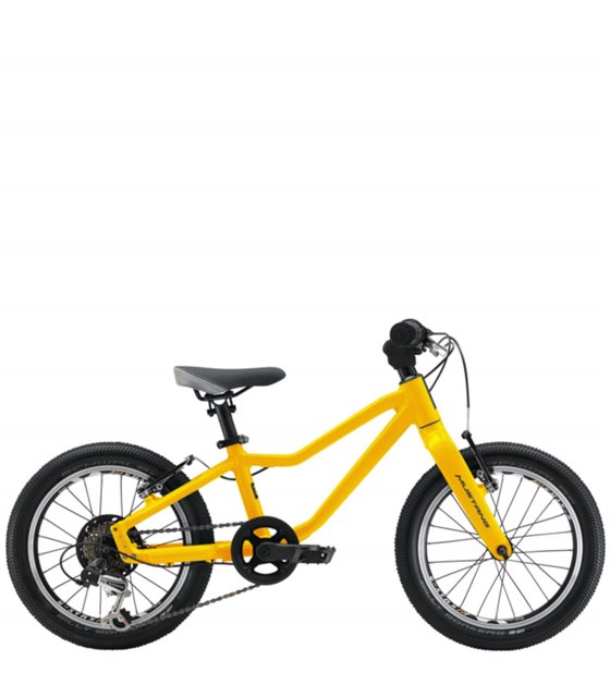 Bicicletta per Bambini Mustang Fury 2.0 - 16 Pollici, yellow