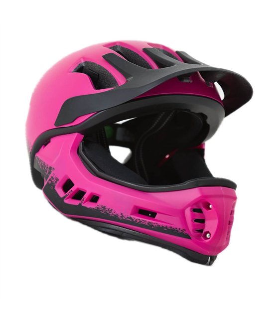 Casco Integrale frezzo Rowdy [S] (48-52cm) Unicorn + LUCE USB GRATUITA